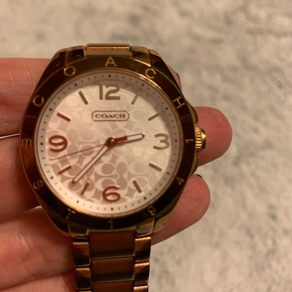 Rose Gold Coach Watch - Picture 2 of 7